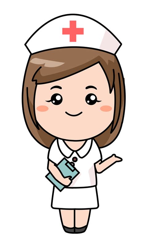 Cute Nurse Drawing Free Image Download