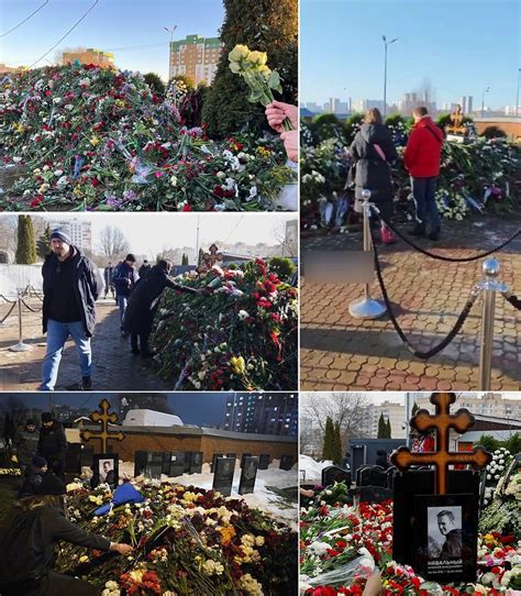 На могиле Навaльного* крест уже полноcтью cкрылся под ... | Знаете ли ...