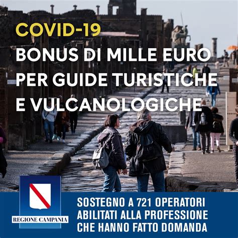 Coronavirus De Luca Bonus A Guide Turistiche E Vulcanologiche