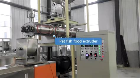 Automatic Floating Catfish Tilapia Fish Feed Extruder Food Making