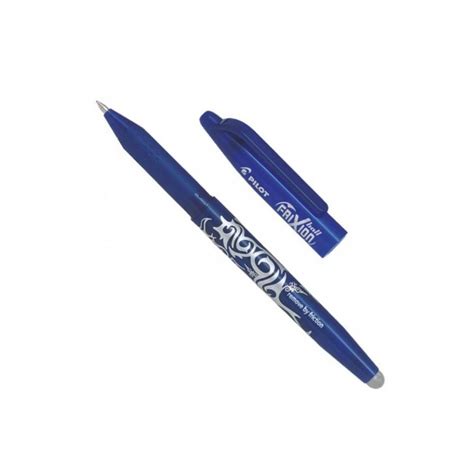 Pilot Frixion Stylo Bille Effaçable Encre Gel Bleue