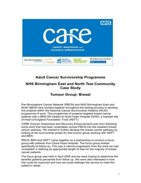 Adult Cancer Survivorship Programme