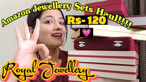 Amazon JEWELLERY SETS Haul Starting Rs 90 AMAZON WEDDING FESTIVE