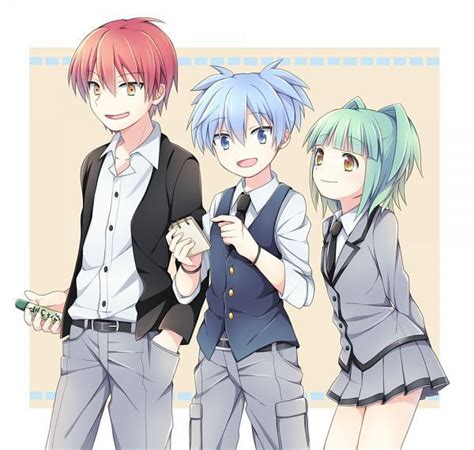 Assassinationclassroom Assassination Classroom Nagisa And Karma Assasination Classroom