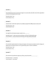 CSIS 100 Chapter 2 Quiz Docx Question 1 One Of The Primary Roles Of