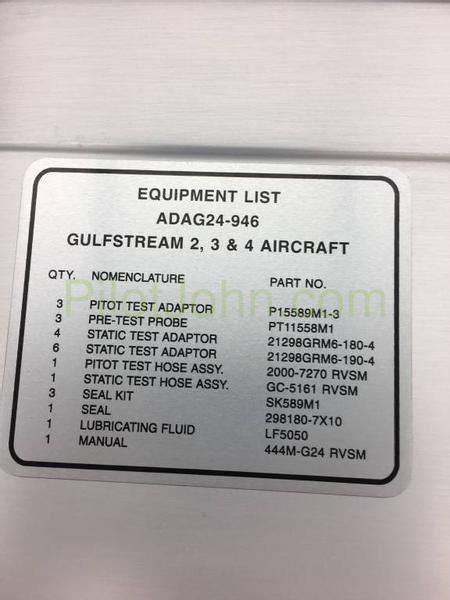 Buy Nav Aids Adag Pitot Static And Rvsm Tester Pilot John