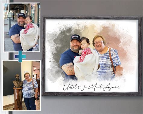 Add Deceased Loved One To Photo