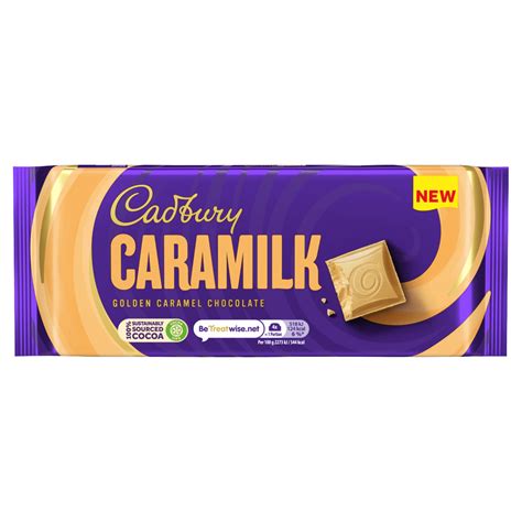 Cadbury Caramilk Golden Caramel Chocolate 160g One Stop