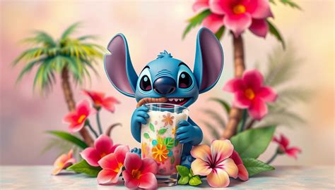 30 Stitch Drinking Boba Wallpapers WallpaperSafari