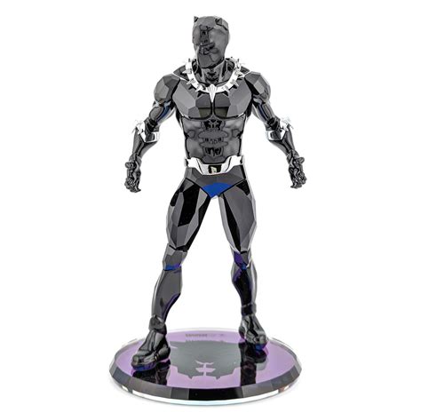 Swarovski Crystal Marvel Black Panther Figurine Decoration