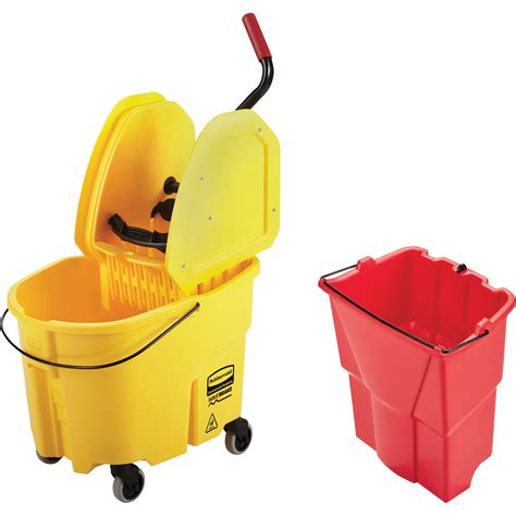 Rubbermaid Ensemble De Seau Pour Vadrouille Et Essoreuse Wavebrake