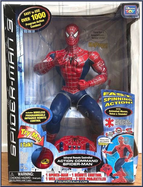 Spider Man Spider Man Infrared Thinkway Toys Action Figure