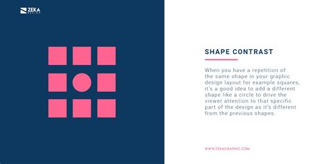 How To Use Contrast in Graphic Design - Zeka Design