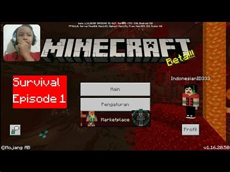 Minecraft Survival Episode 1 Minecraft Survival Indonesia 2020