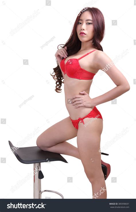 Image Asian Woman Sexy Red Bikini Stock Photo Shutterstock