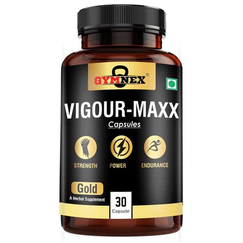 Vigour Maxx Shilajit Gold Capsules For Men 30 Capsules