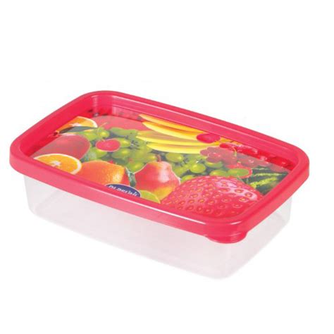 POTE DECORA FRUTAS RECTANGULAR 620 ML Canales Distribución