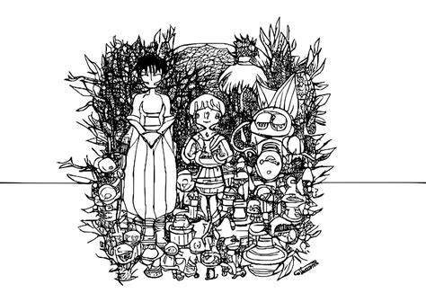 Studio Ghibli Clear Lines Graphic · Creative Fabrica