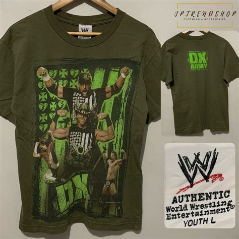 Wwe Triple H Dx Army T Shirt On Carousell