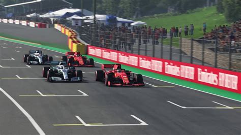 F1 2019 Ferrari Vs Mercedes Fight YouTube