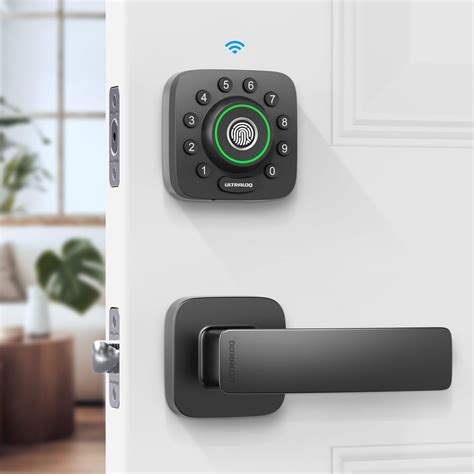 Buy Ultraloq U Bolt Pro Wifi Smart Lock With Handle Set Fingerprint