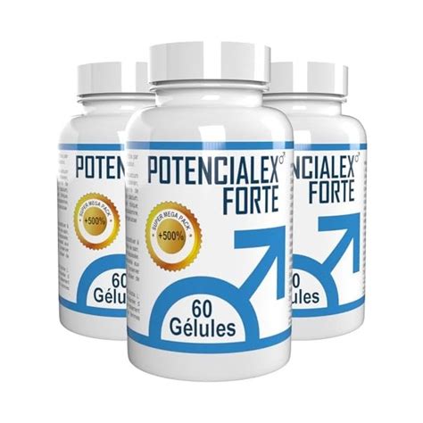 Potencialex Forte 180 gélules 3x 60 gélules 2023 C