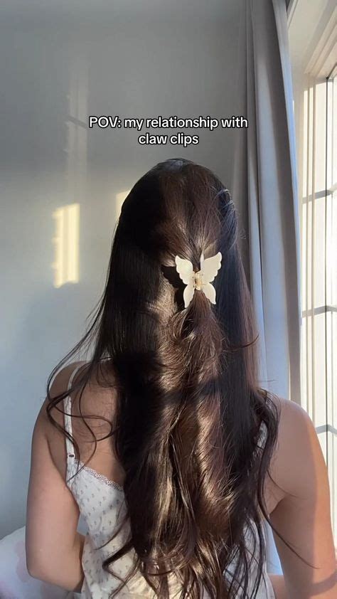 Marble Butterfly Clip Video Video In Short Hair Styles Easy