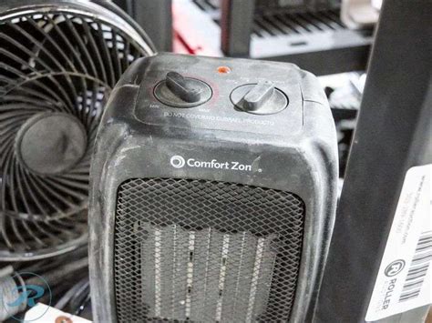 Comfort Zone Space Heater and Table Fan - Roller Auctions