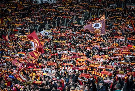 Bayer Leverkusen Roma il settore ospiti della BayArena è sold out AS