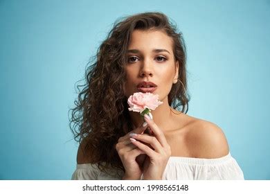 Brunette Female Model With Naked Shoulders Images Stock Photos Vectors Shutterstock