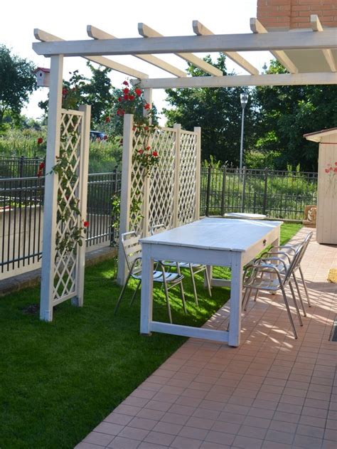 Onlywood Pergola In Legno Addossata STANDARD In Pino Trattato Per