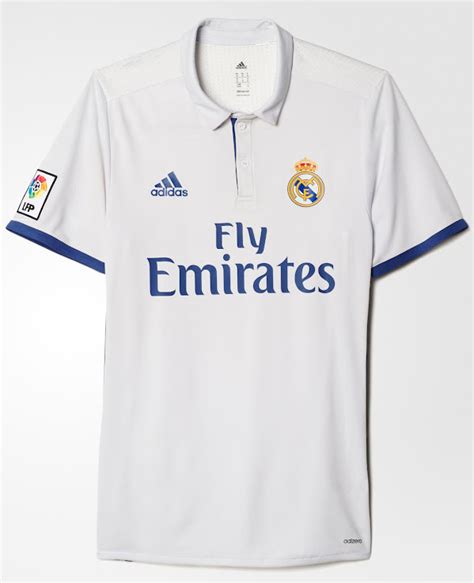 Real Madrid 16-17 Home Kit Released - Footy Headlines