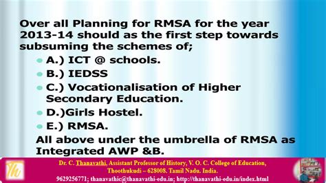 Rashtriya Madhyamik Shiksha Abhiyan Rmsa Ppt