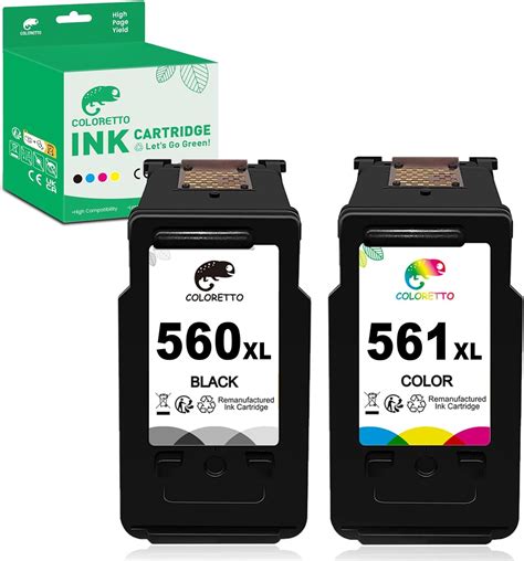 Coloretto Xl Xl Cartouches D Encre Remanufactur Es Pour Canon