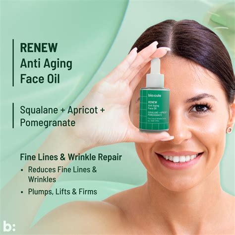 Renew Anti Aging Face Oil Biocule