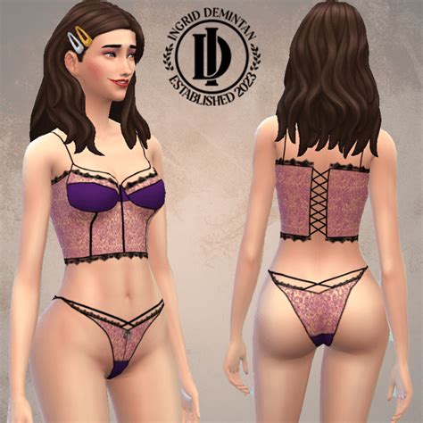 ID Lingerie I Olivia The Sims 4 Create A Sim CurseForge