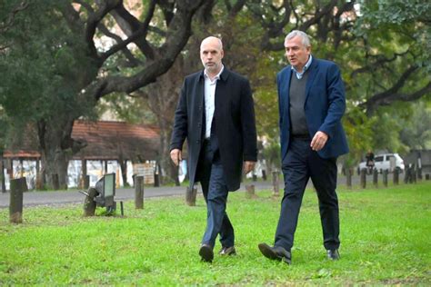 Rodr Guez Larreta Present A Su Compa Ero De F Rmula Gerardo Morales