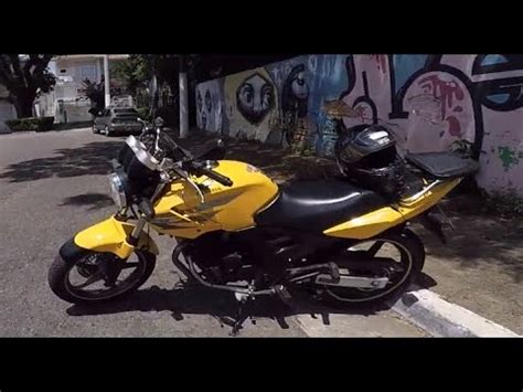 CBX 250 Twister Amarela 2007 Em Detalhes YouTube