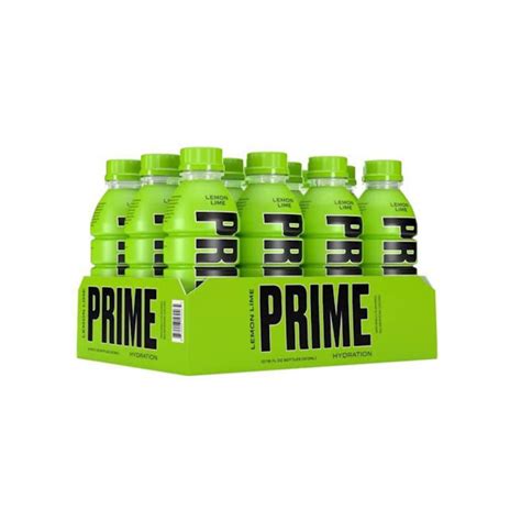 Prime Hydration Drink By Logan Paul X Ksi Lemon Lime 500ml Pack Of