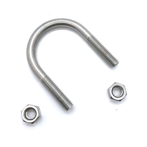 China Stainless Steel U Bolt And Nuts Pipe Clamp Manufacturers