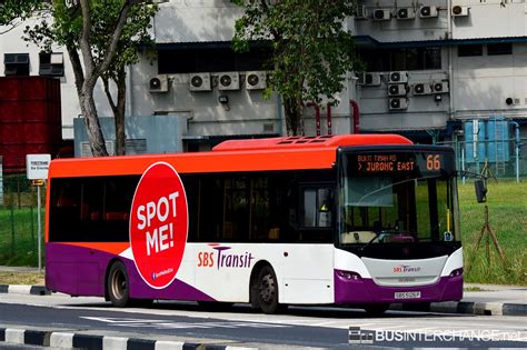 Bus 66 SBS Transit Scania K230UB SBS5126P Bus Interchange