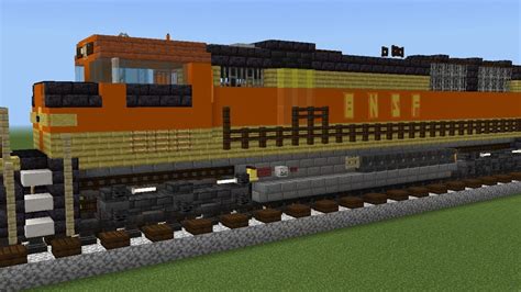 Minecrafting Tutorial BNSF SD60M Locomotive How To Build YouTube