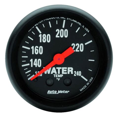 Auto Meter 2607 Z Series Water Temp Gauge Xdp