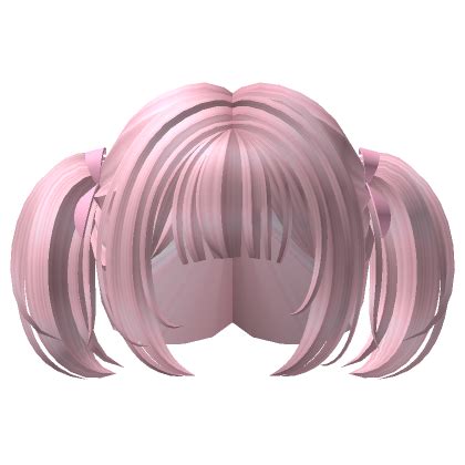 Adorable Short Pigtails With Ribbons In Pink Roblox Item Rolimon S