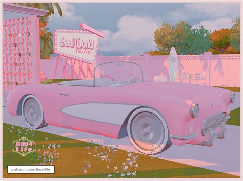 SIMS41ife - Barbie Car and Door DOWNLOAD