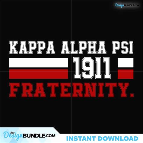 Kappa Alpha Psi Fraternity Svg Files For Silhouette Files For Cricut