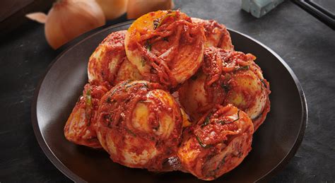 Okgwa Tasty Onion Kimchi (Canned) – 옥과맛있는김치