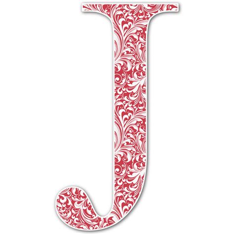 Custom Swirl Letter Decal Custom Sizes Personalized Youcustomizeit