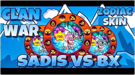 Agario Clan War Zodiac Skin Sadis Vs Bx Clan Fast Takeover