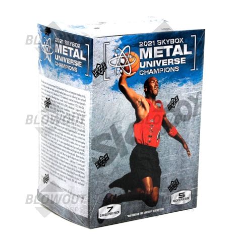 Upper Deck Skybox Metal Universe Champions Blaster Box